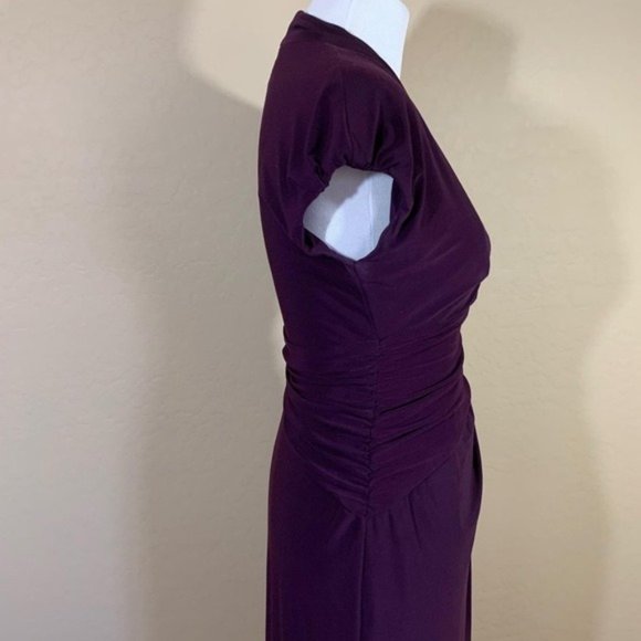 Chaps Dark Purple Dress Small - Picture 6 of 8